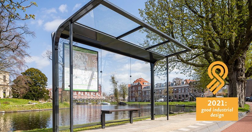 npk design winnaar special award GIO voor bushaltes Leiden